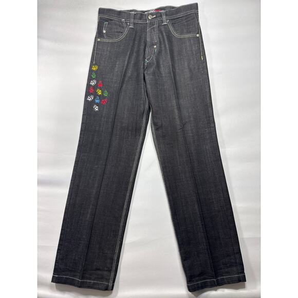 Lot29 Other - Lot29 Men's Marvin the Martian Baggy Wide Leg Black Denim Jeans - 32 (34x33)
